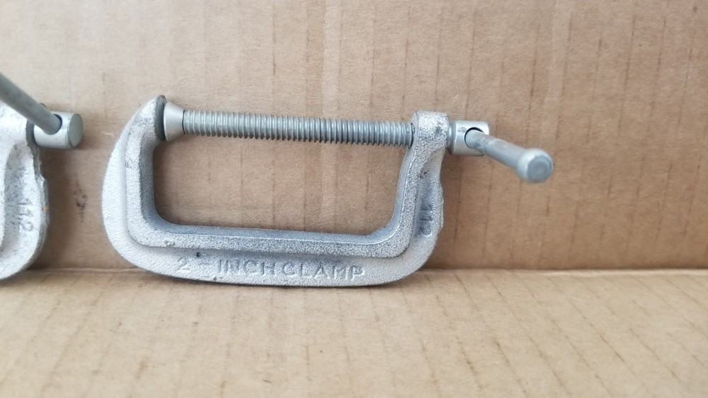 2PC 2inch No.112 C Clamp Working VGC