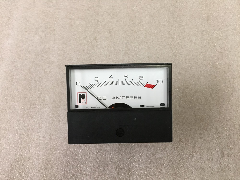 API Shielded Panel Meter AH-1724-0000 Electrical Current Gauges W/ Mounting