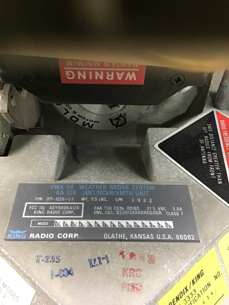 KWX 56 WEATHER RADAR SYSTEM