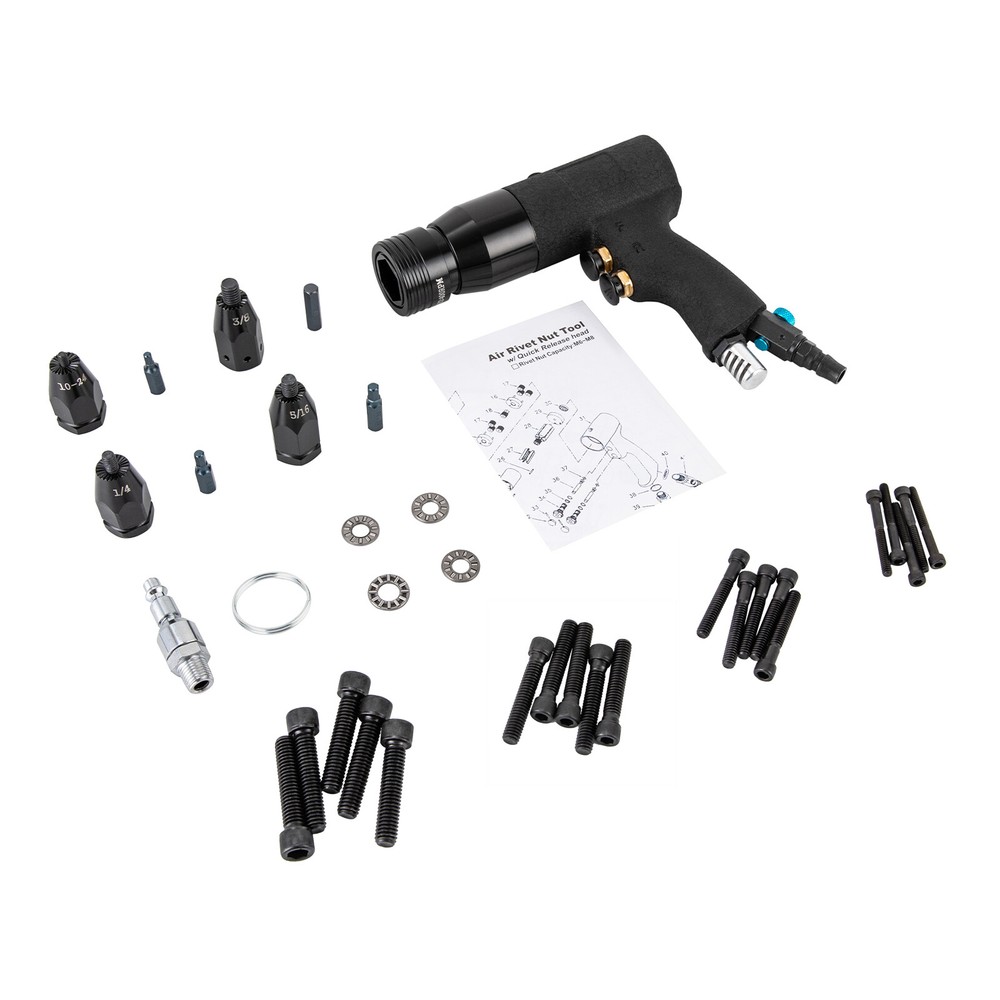 Professional Pneumatic Rivet Nut Gun Rivet Nut Pull Setter Tool Riveting Machine