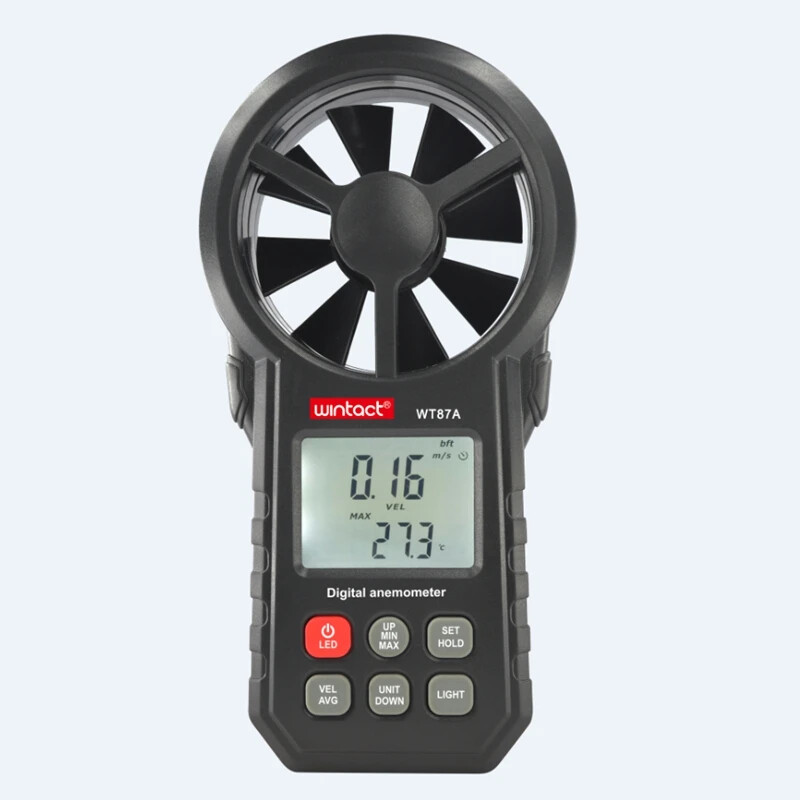 Handheld Portable Digital Anemometer High Precision Wind Measuring Gauge