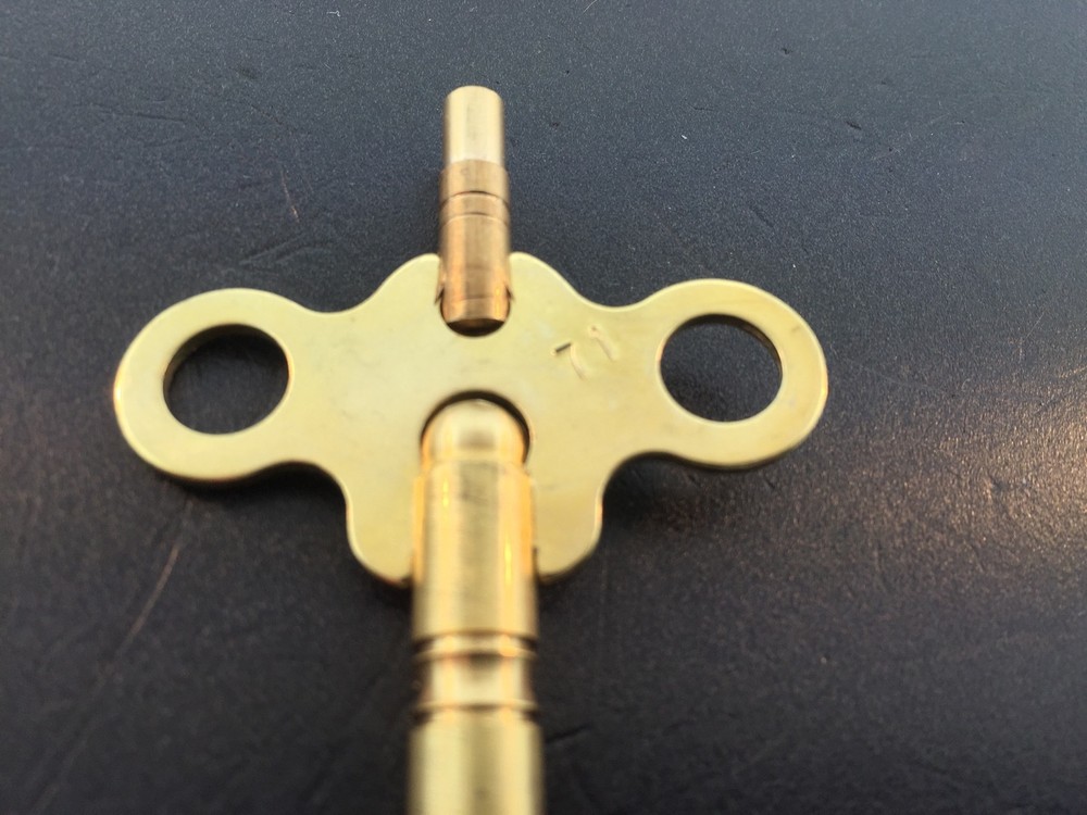 Brass Double End Clock Key Size 7/1