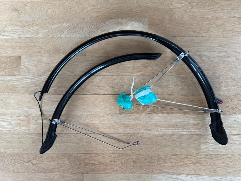 New Priority 600 fenders with integrated Dynamo light