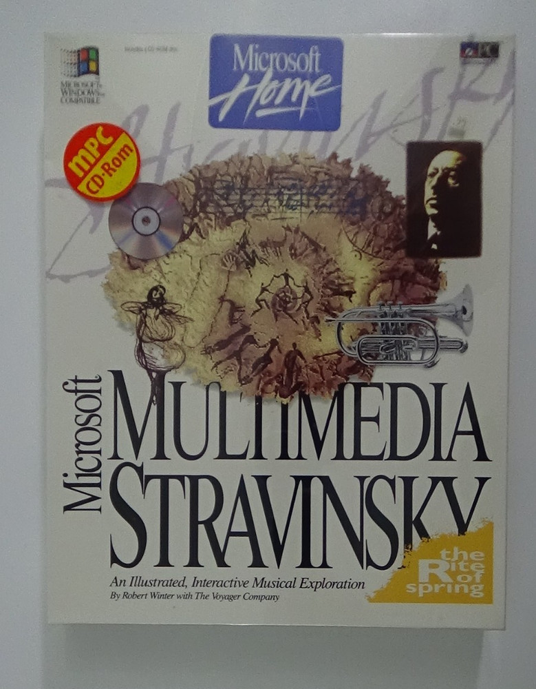 Microsoft Multimedia Stravinsky Interactive Musical Exploration #849
