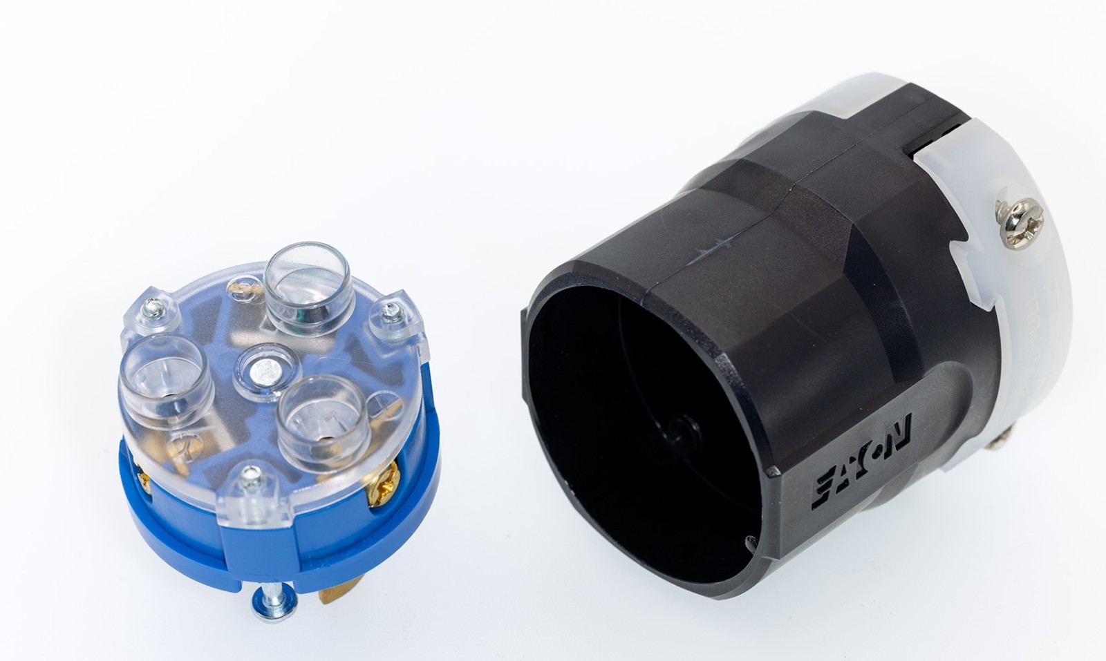 Eaton AHCL620P Industrial Locking Plug L6-20P 20A 250V Ultra Grip 2-Pole 3-Wire