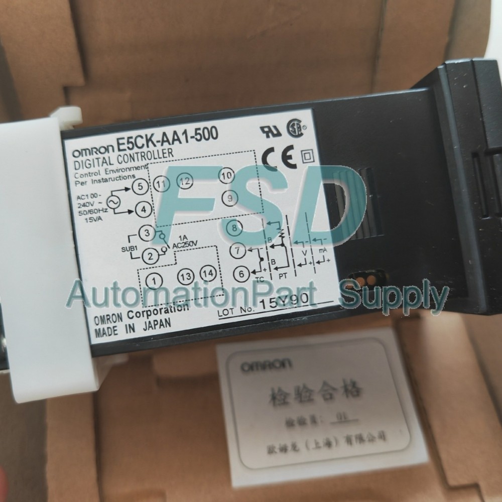 Omron E5CK-AA1-500 100-240VAC Temperature Controller 1 PCS New Box