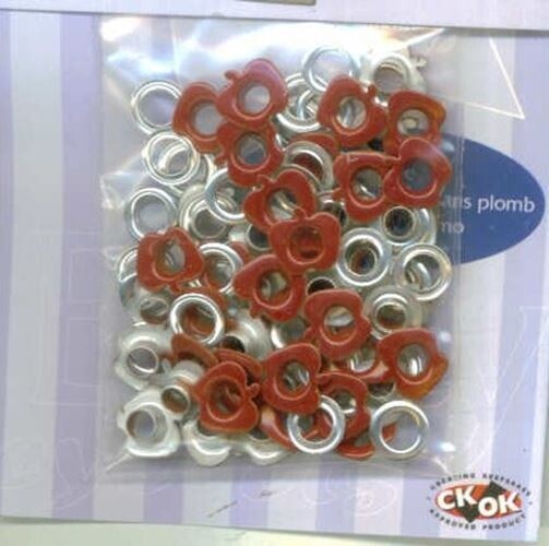 Apples Eyelets and Washers Set