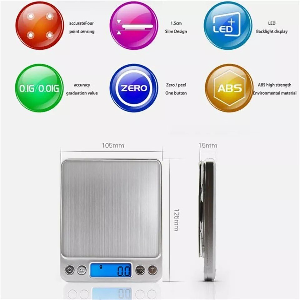 Digital Postal Precise Scale Electronic Postage Mail Letter Package Shipping New