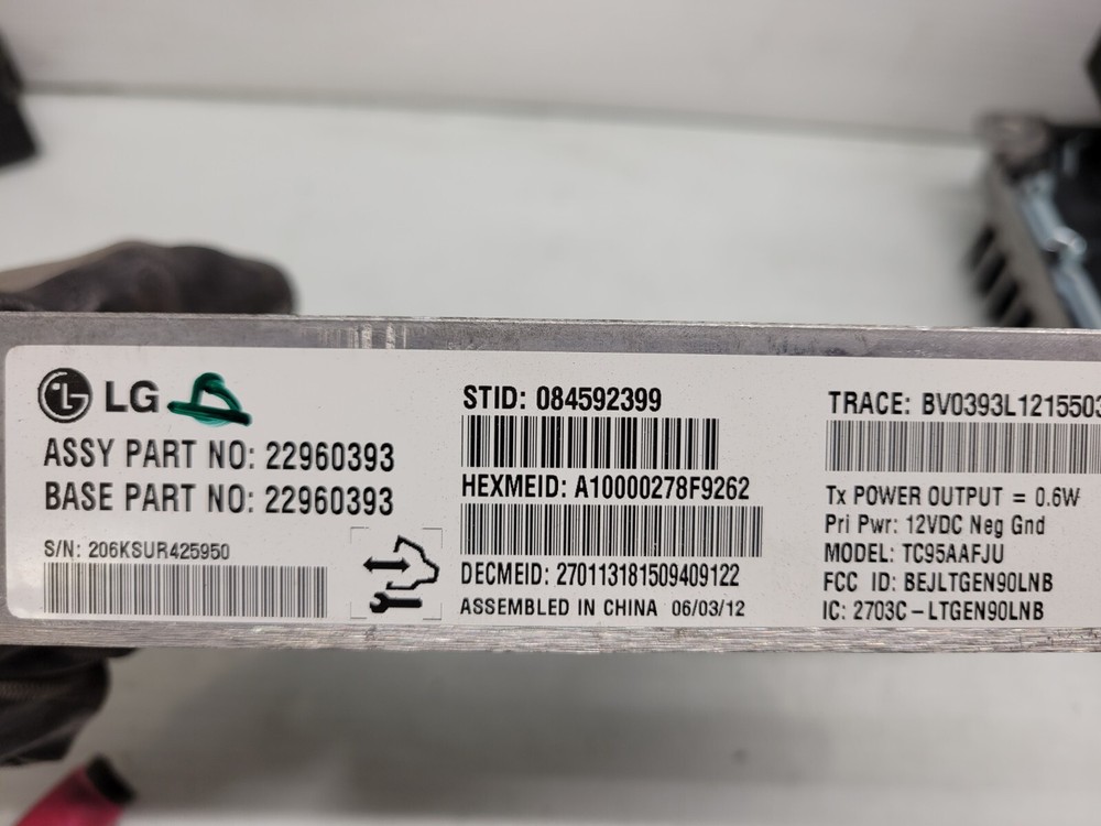 2013 Cadillac ATS Communication System Module