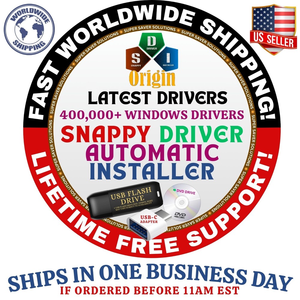 SNAPPY WINDOWS DRIVERS ORIGIN AUTOMATIC INSTALLER 2K, XP, VISTA, 7, 8, 9, 10, 11