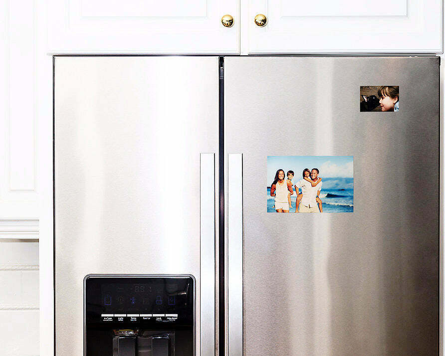 5 x 7 Inch Strong Flexible Self-Adhesive Magnetic Sheets (25 Pieces)