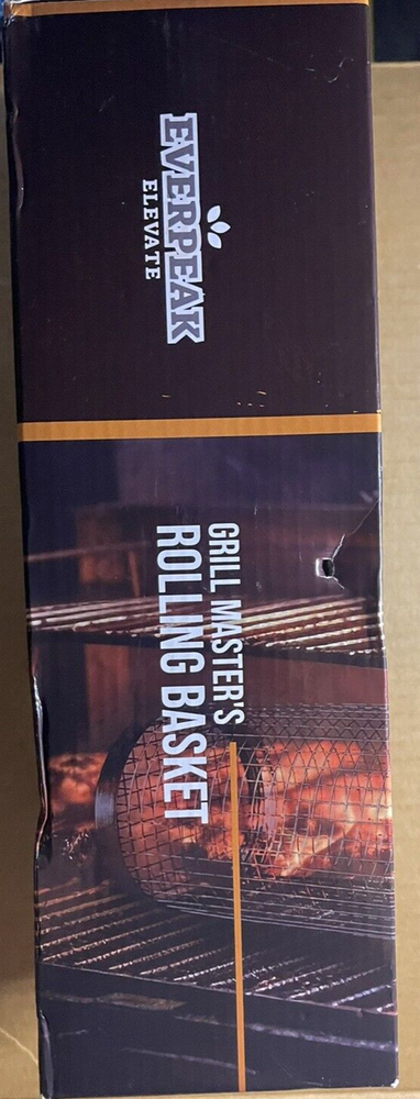 Everpeak Grill Masters Rolling Basket Kit