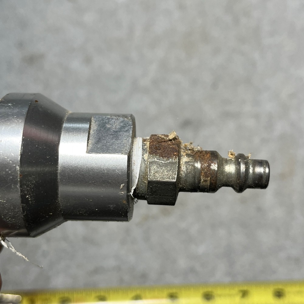 Metal Triple Extender Air Changing Coupler Adapter Socket 1/4” Brass