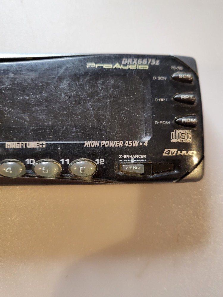 Clarion DRX6675Z Faceplate -
