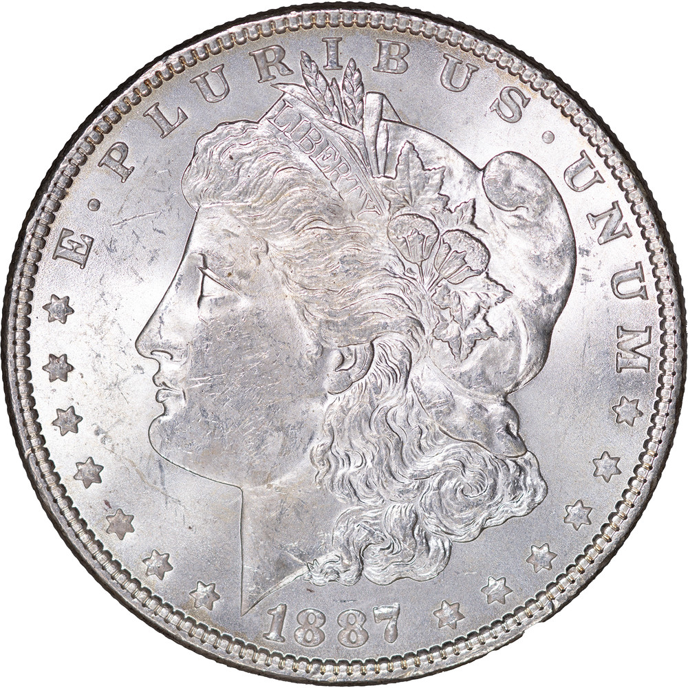 1887 $1 Morgan Silver Dollar ~ Uncirculated