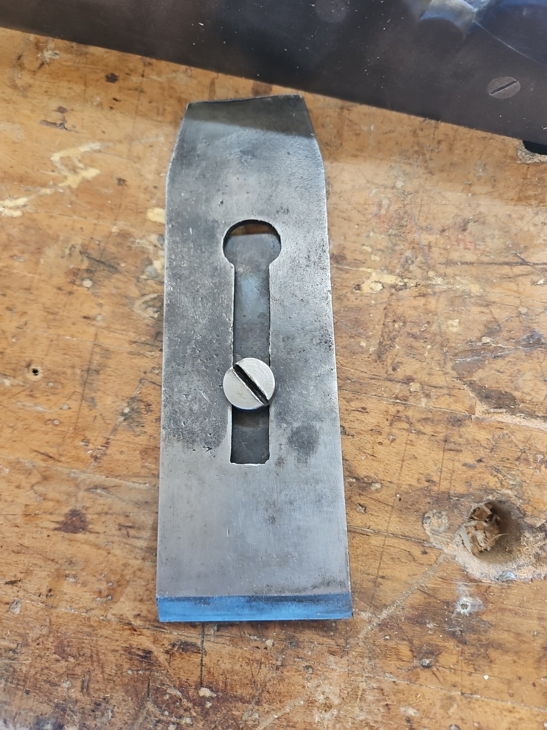 British Infill Plane Only Makers Mark Are Moulson Brothers Stamp On Iron Blade