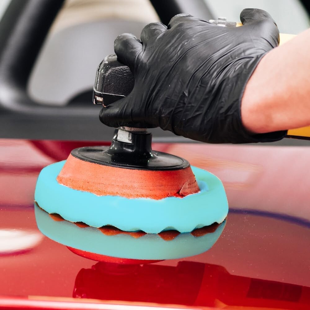 9 pcs Polishing Pad Set 7 inch - For Car Buffer Polisher Sanding,Polishing