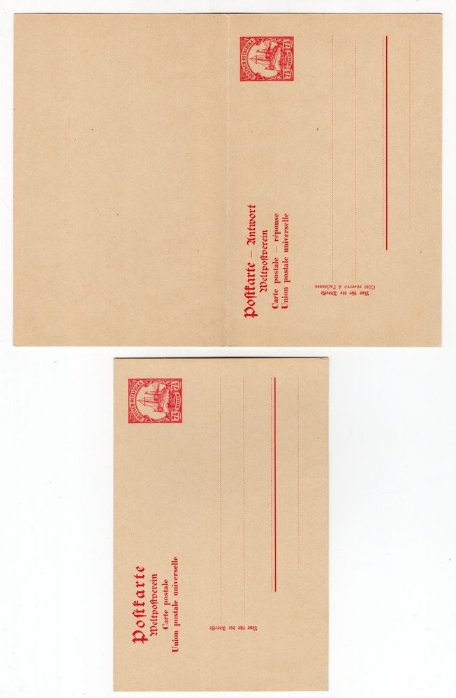 DOA GA P18+P21 Mint Never Hinged Post Fresh (81913