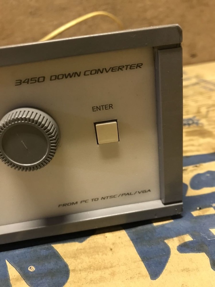 Chromatek 3450 Down Converter Video Signal Processor Unit Working item