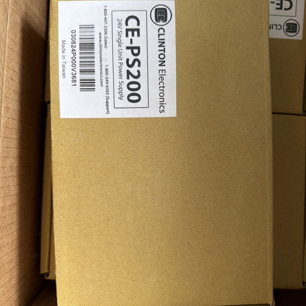 Clinton CE-PS200 24v Single Power Supply