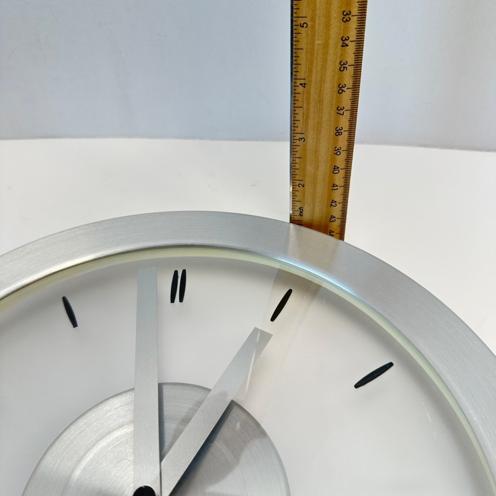 Sterling & Noble Wall Clock Modern 11.5" Clock - TESTED