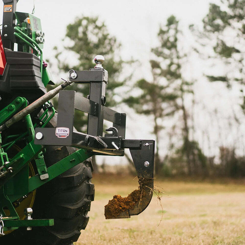 Titan Attachments 3 Point Hitch Receiver Suitcase Rack Cat 1/2