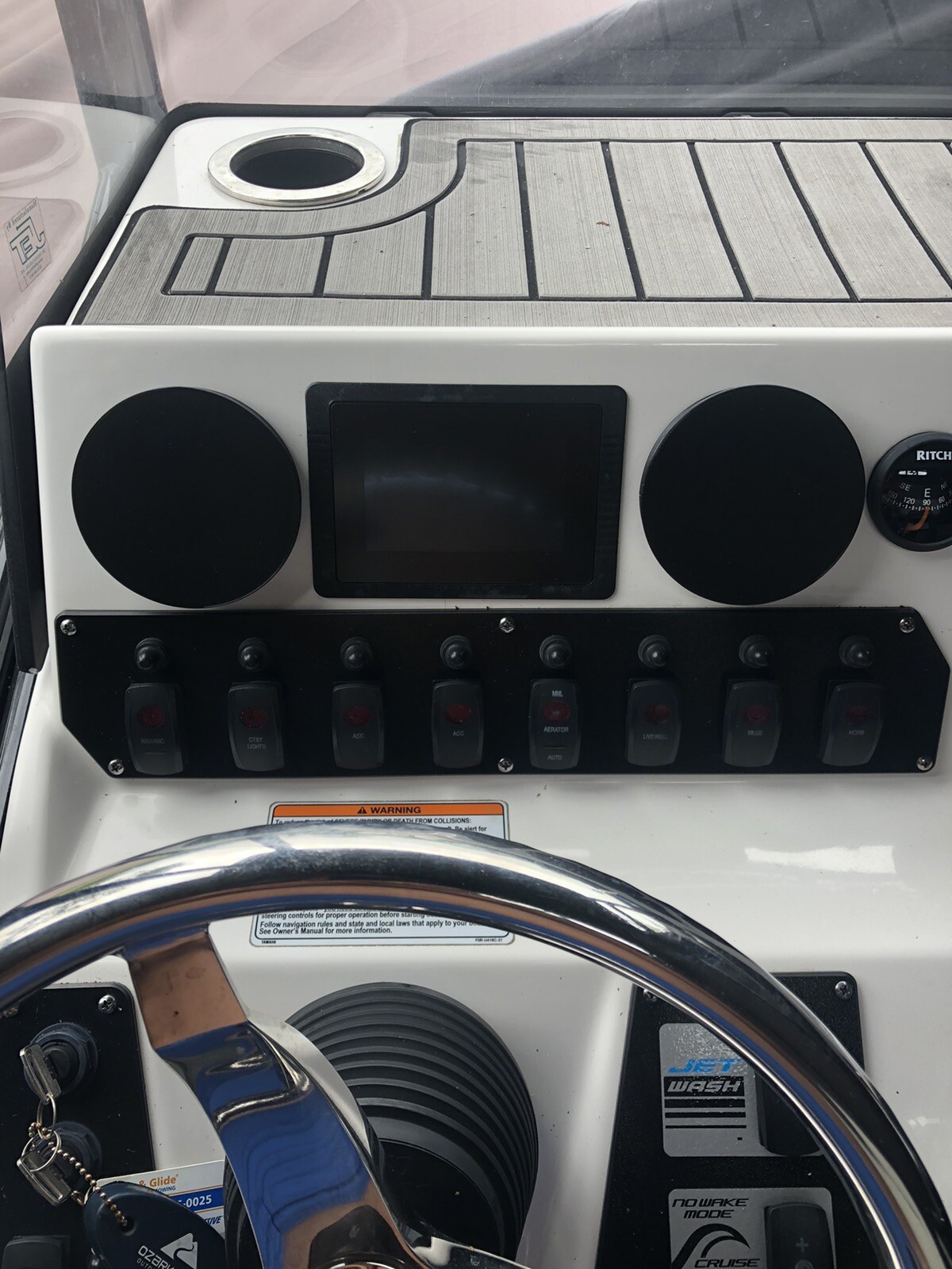 Yamaha FSH 210 RPM Gauge Cover X2