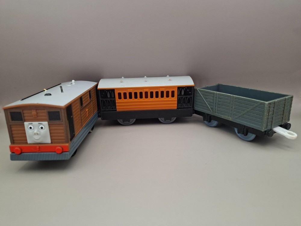 Toby Trackmaster Train Motorized - 2013 Mattel Thomas the Tank Engine - Tested