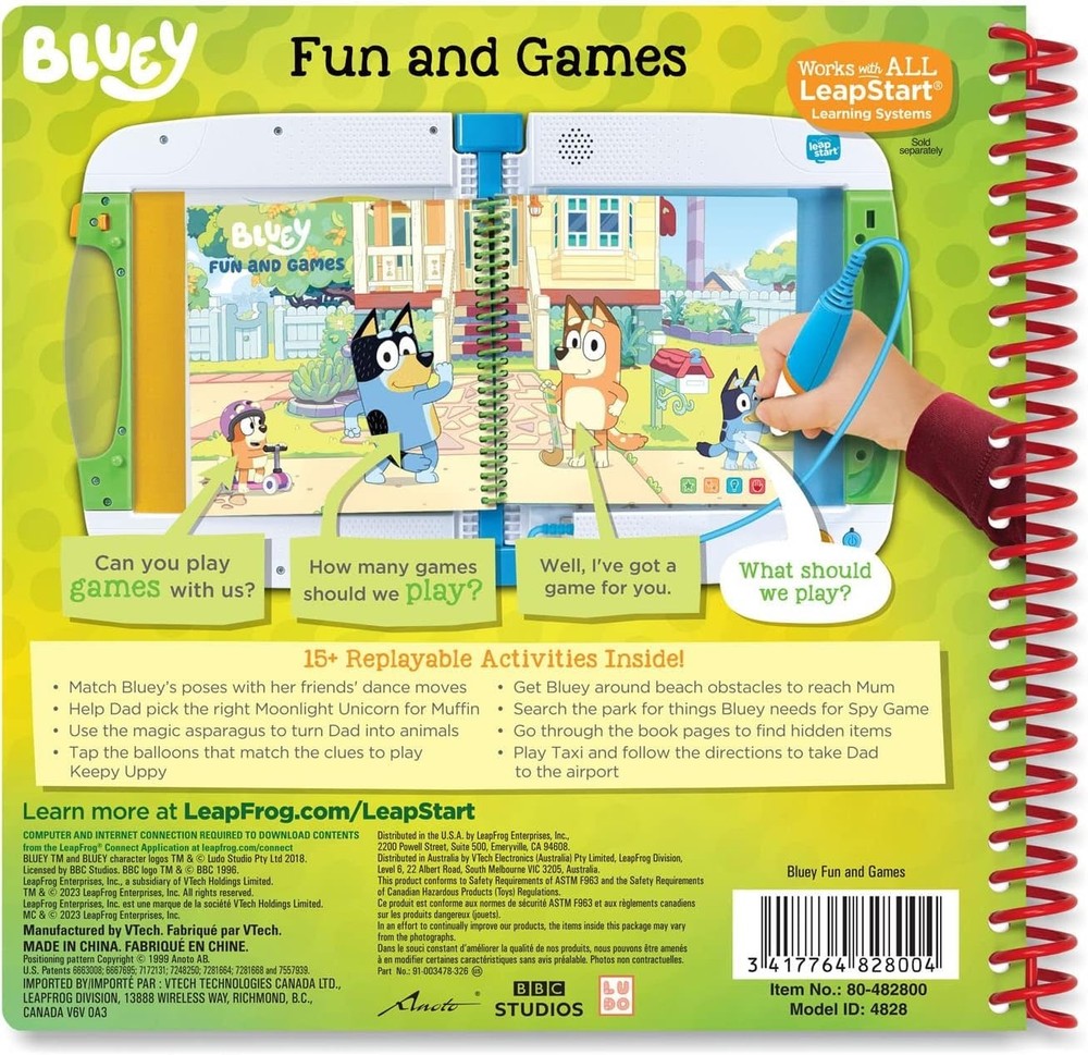 LeapStart Bluey Fun and Games
