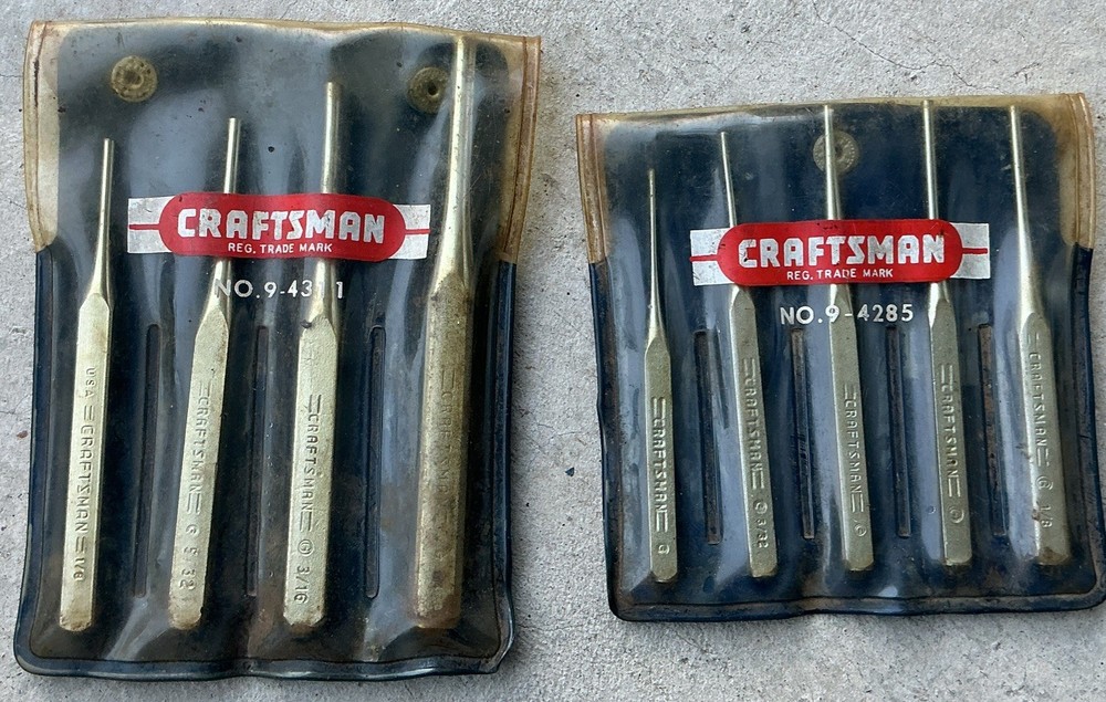 Craftsman Vintage Punch Sets