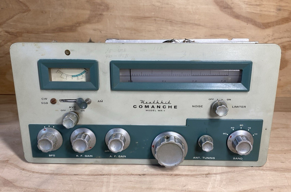 Vintage Heathkit Comanche MR-1 Ham Radio Receiver Mobile Tube