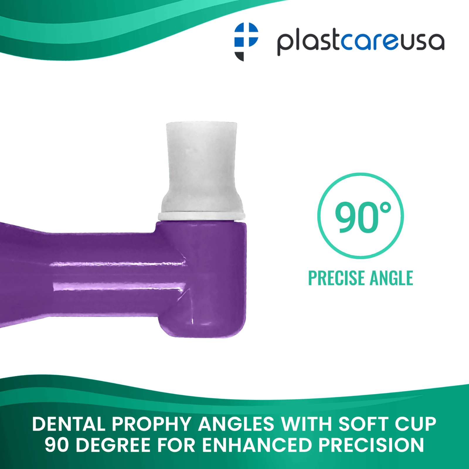 Dental Prophy Angles Soft Cup, Disposable & Latex Free, 500 Total (5 Box of 100)