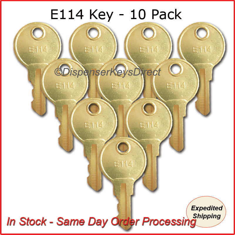 ASI, E-114 Dispenser Key - (10/pc.)