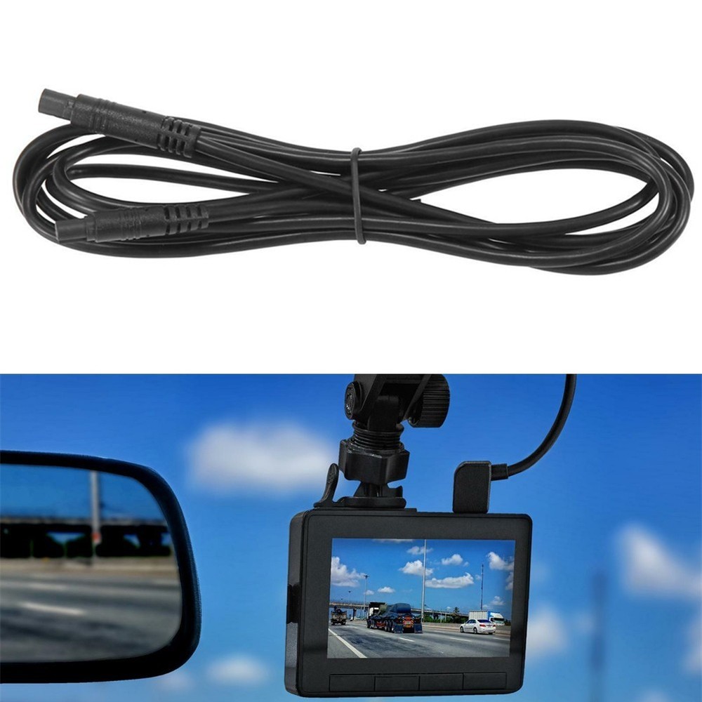 Camera Cable Cable DC 12V Dash Camera Extension Cable For Car 200x0.9cm