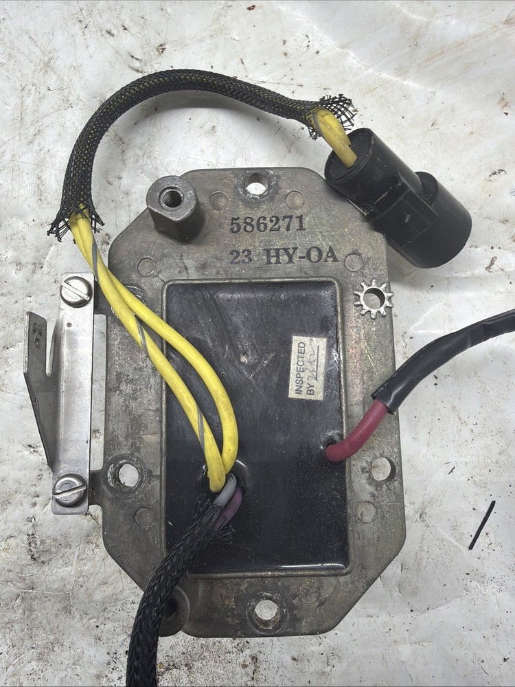 Johnson Evinrude OMC Regulator Rectifier Assembly 586271 Freshwater Tested