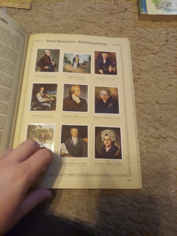 Ww1 German Card Book Completed