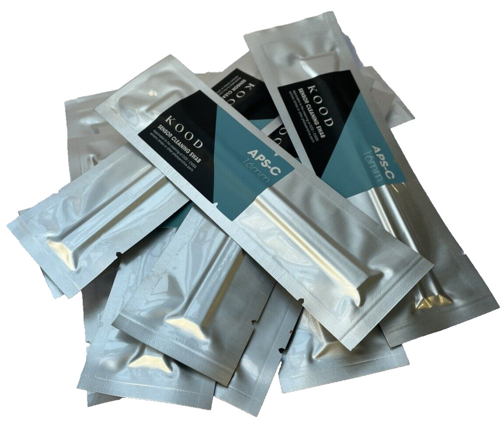 Pro APS-C Sensor Cleaning Kits Swabs & 10ml sensor Cleaning fluid