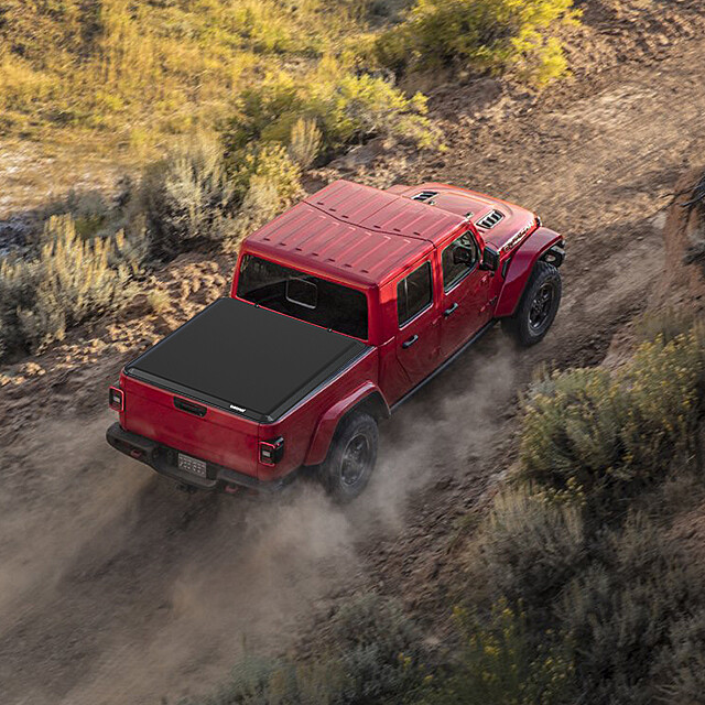 Soft Tri-Fold Bed Cover Tonneau Cover for 2016-2023 Toyota Tacoma 5FT Truck Bed