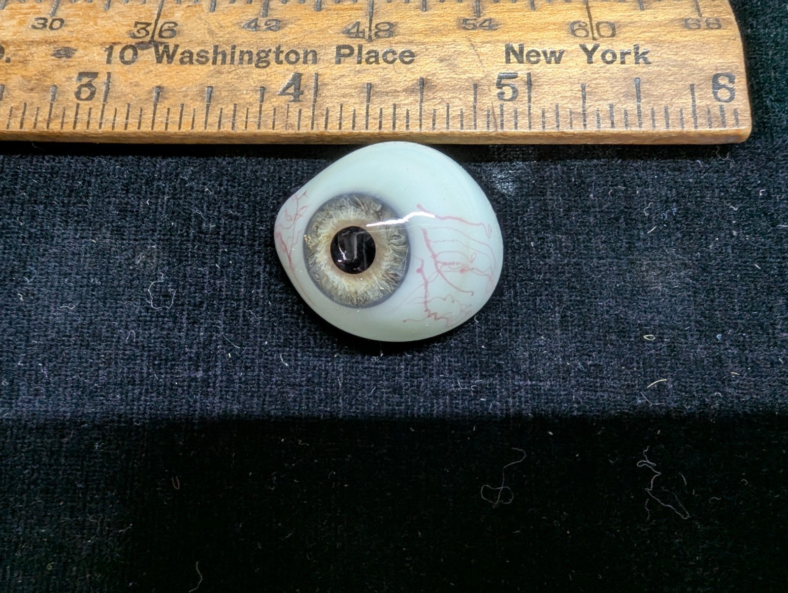 Antique Glass Prosthetic Eye Eyeball