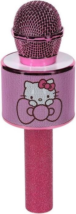 Hello Kitty Bluetooth Karaoke Microphone Wireless Speaker USB Charging Pink NIB