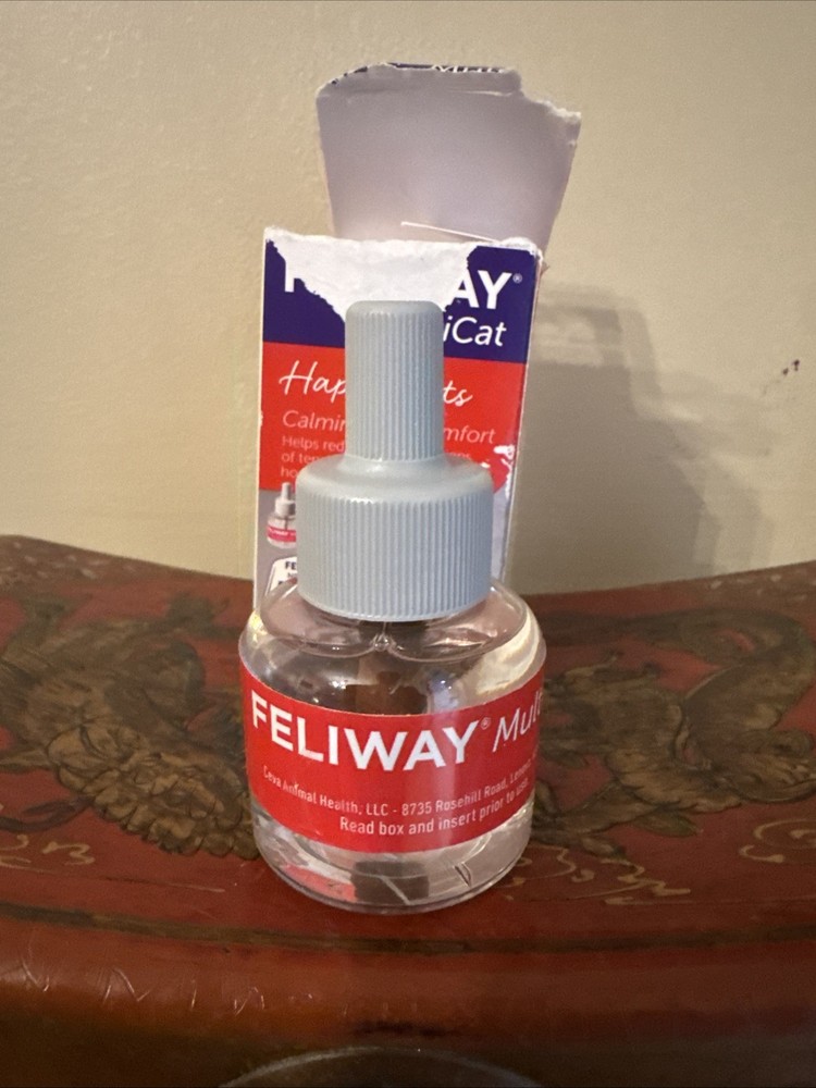Feliway MultiCat Diffuser - 48 mL Cat Calming Pheromone Refill  2027