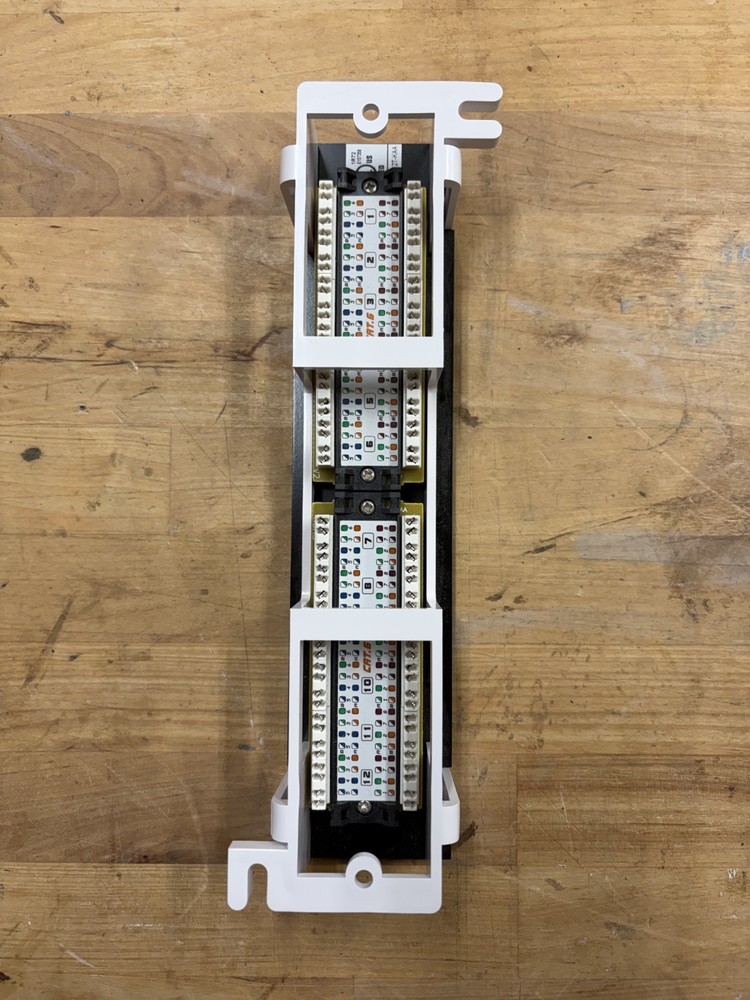 Cable Matters 12 Port CAT6 Universal Patch Panel Wall