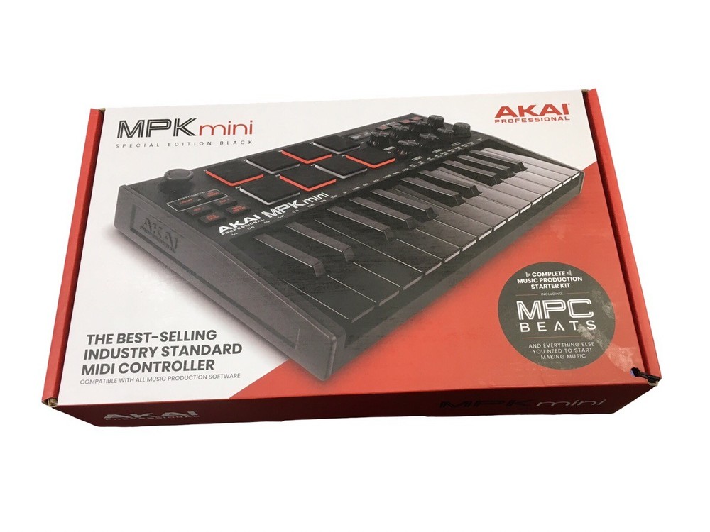 AKAI MPK MINI SPECIAL EDITION (BLACK) MIDI CONTROLLER (EPJ033013)