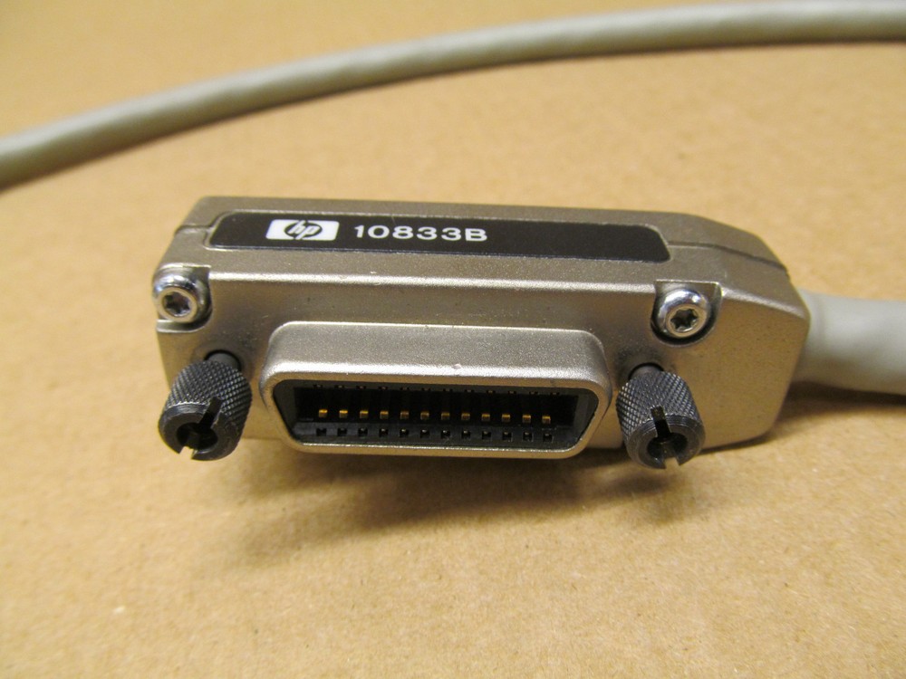 1 HP 10833B GPIB CABLE METAL CONNECTORS