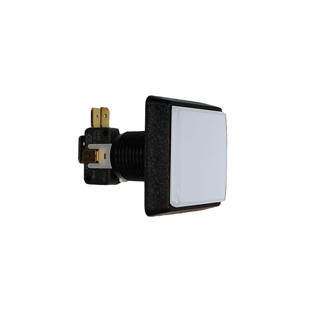 Pushbutton- Large - Square - Illuminated with Microswitch#161- D54-0004-3