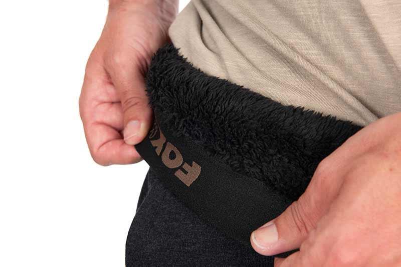 Fox Collection Sherpa Jogger Black & Orange