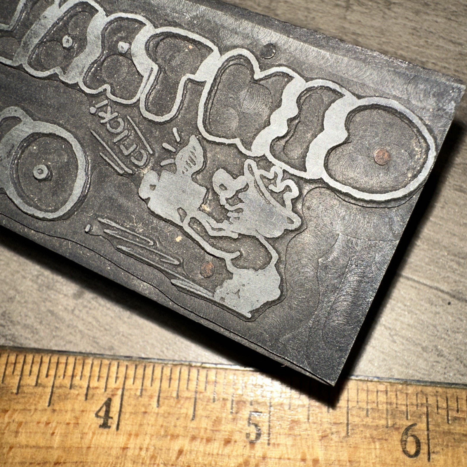 Printing Block “ Central Outlook, Artist And Photographer “ Ad??￼