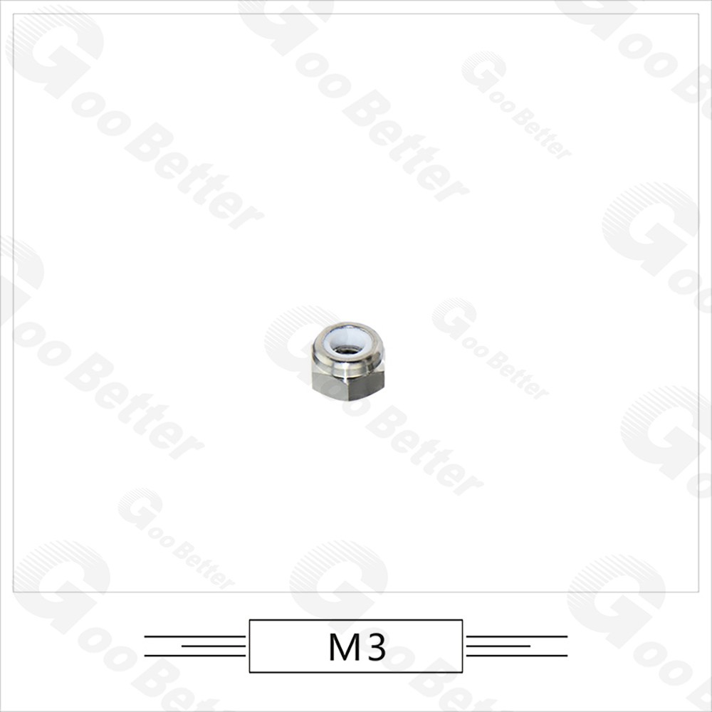 M3 M4 M5 M6 M8 Titanium Nyloc Nuts Nylock Nylon Insert Locking Ti Nut Locknut