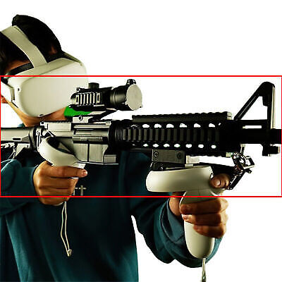 VR Headset Controller Double Handle Magnetic Bracket vr game shooting Gun Mount