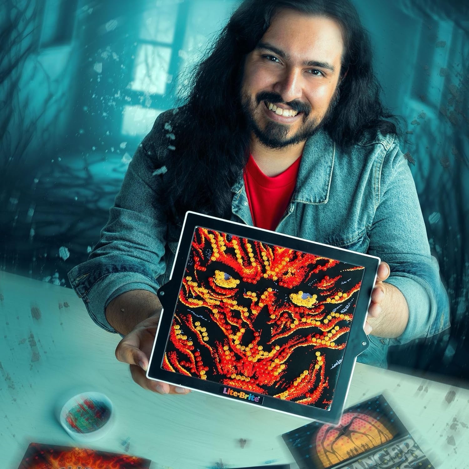 STRANGER THINGS Lite Brite Color POP SEASON 5 Vecna Demogorgon Hellfire NEW LOOK